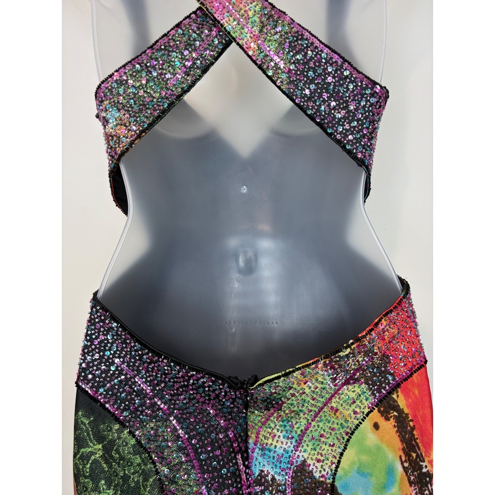 Niki Lavis Multicolor Animal Print Maxi Dress - Picture 7 of 15